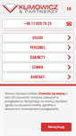 Mobile Screenshot of bklimowicz.pl