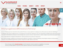 Tablet Screenshot of bklimowicz.pl